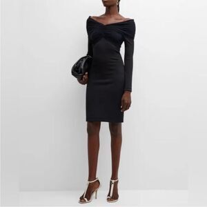 NWT BURBERRY Portrait Neck Sheath Dress